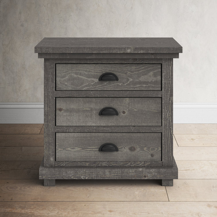 Wolferstorn 3-Drawer Nightstand