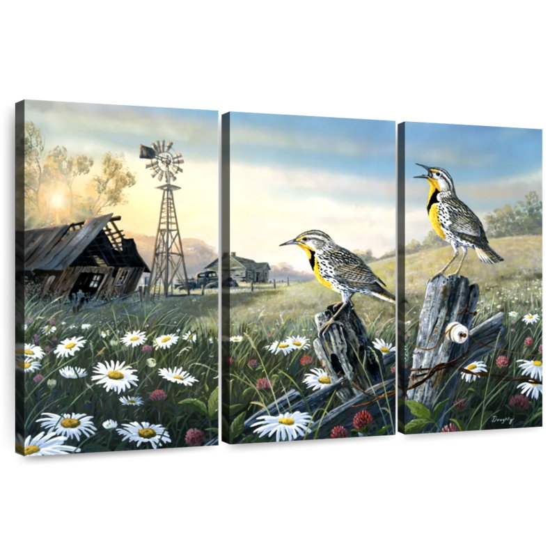Brampt Meadow Outpost, 48" H x 74" W