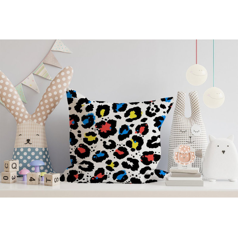 DeBarros Animal Print Square Cushion