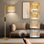 Lampe sur pied en rotin Kashaan-347243877