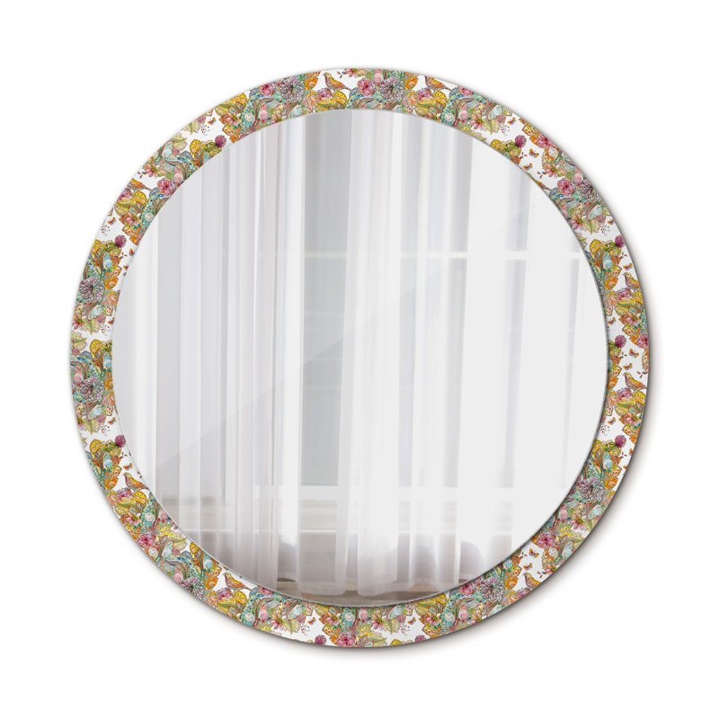 Huldar Glass Flat Wall Mirror