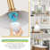 Battery Operated Pendant Lights 2 Pack,Rechargeable Pendant Light with Remote