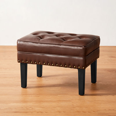 Manufactured Wood Accent Stool by Winston Porter