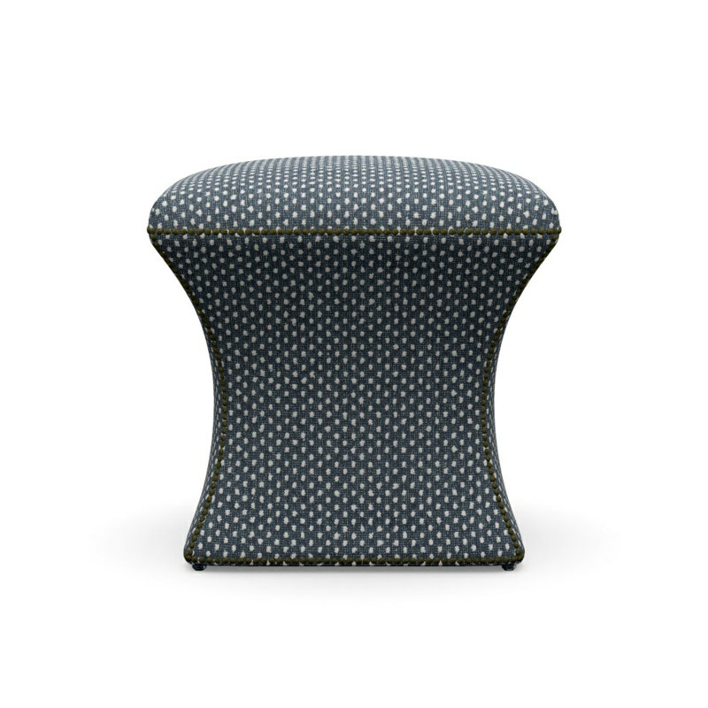 Roxie Square Ottoman, Macrame 090636