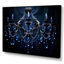 «Chandelier Midnight Luminescence» sur toile-460084596-460084600