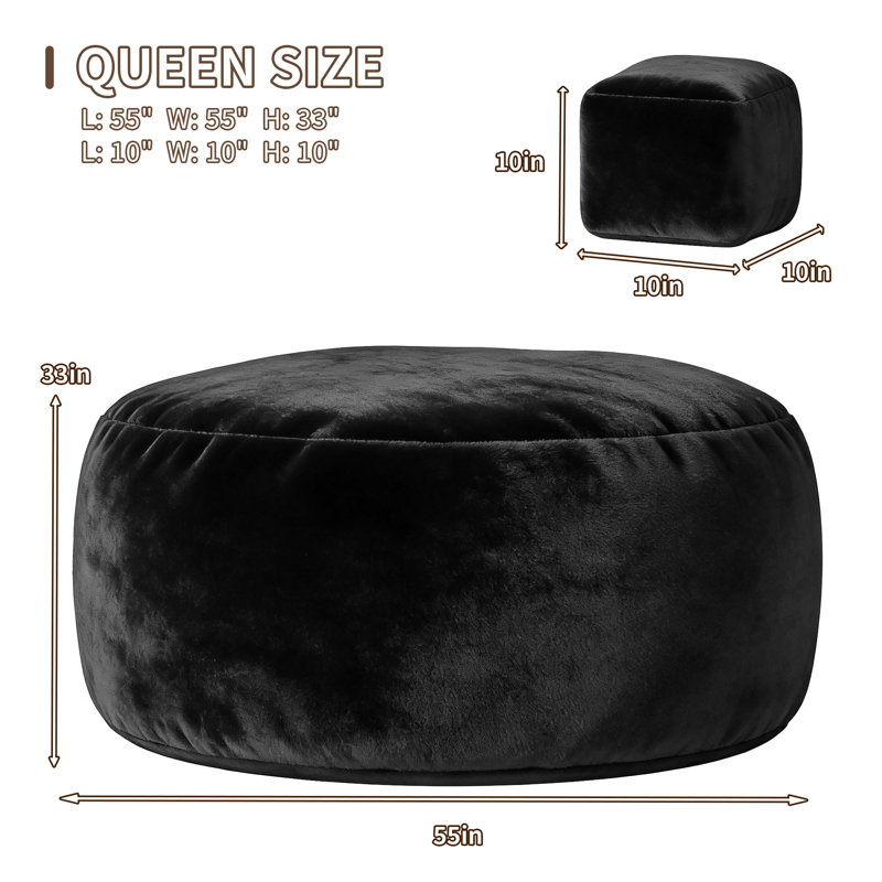 Fauteuil à billes, Noir