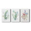 «Blue Mist Eucalyptus I», toile tendue sur mesure - 3 pièces-730844468