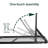 Shaquille 14" Steel Wire-Grid Bed Frame