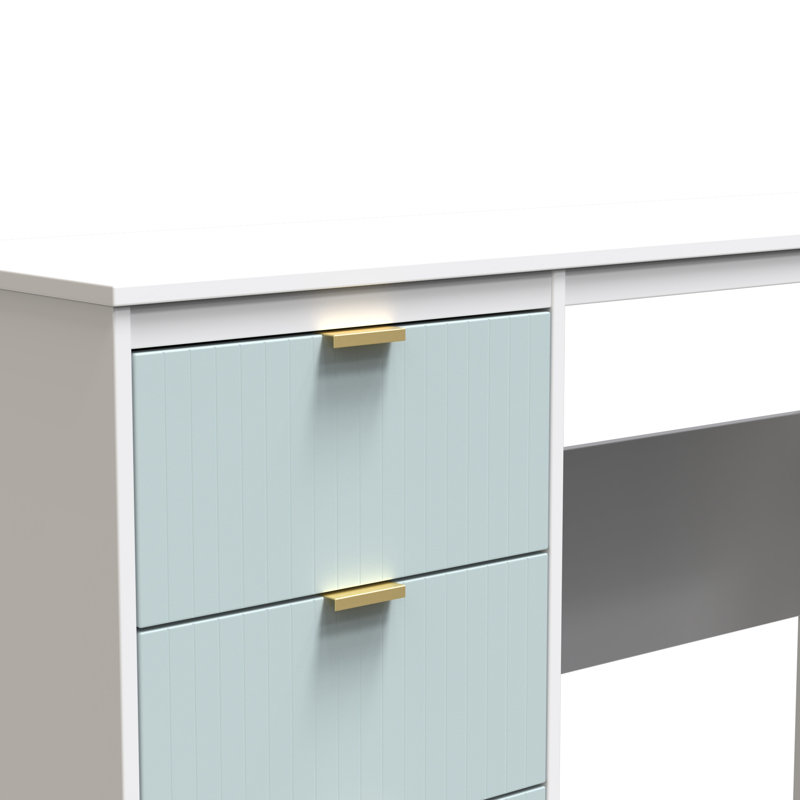 Charay Dressing Table, Duck/White