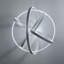 Kinetic 1-Light Globe Chandelier-30323389-30323388