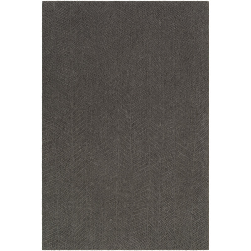 Hester Wool Chevron Indoor Rug, Rectangle 2' x 3'