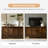 Agnes 58" W Transitional 4 Door Sideboard with Cable Management and Adjustable Shelves-1906670887