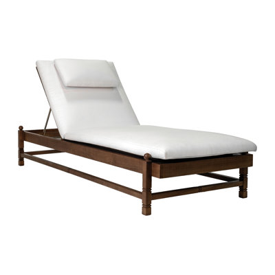 Vaterra Outdoor Teak Chaise Lounge