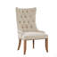 Fauteuil capitonné capitonné à boutons (fauteuil d'appoint)