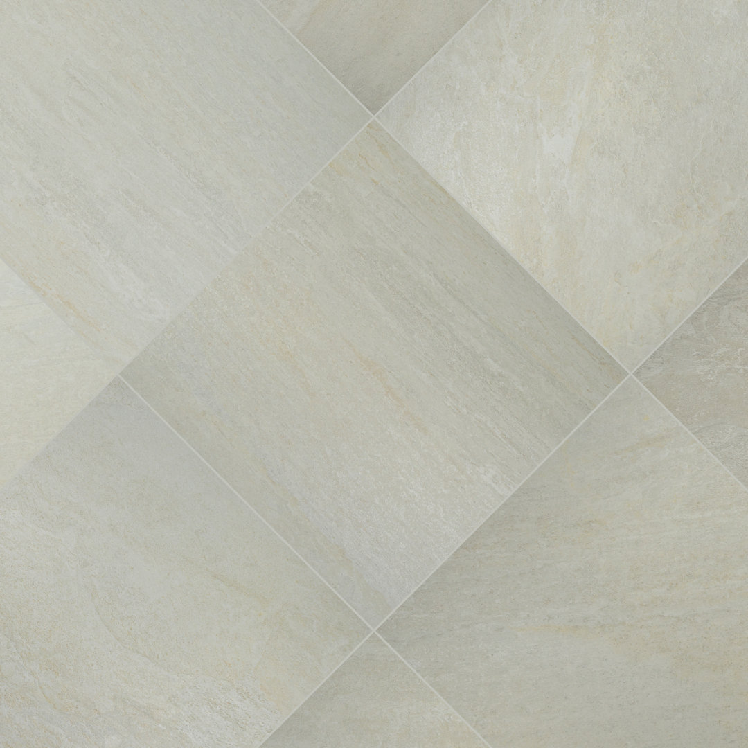 Lucenta 24 in. x 24 in. Matte Porcelain Stone Look Floor and Wall Tile Ackland 