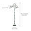 Lampe sur pied 65,55 po Tall Green-1665252556
