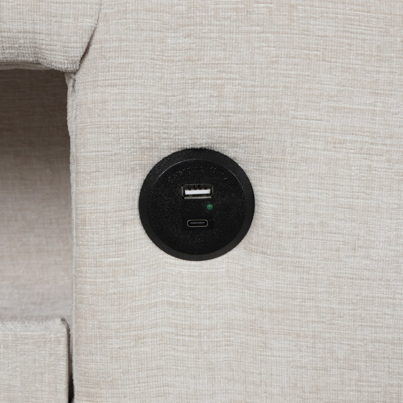L-shaped With Hidden Storage And Chargers, Suiting Multiple Room Types Elegant Modular Inputs, For Different Living Spaces