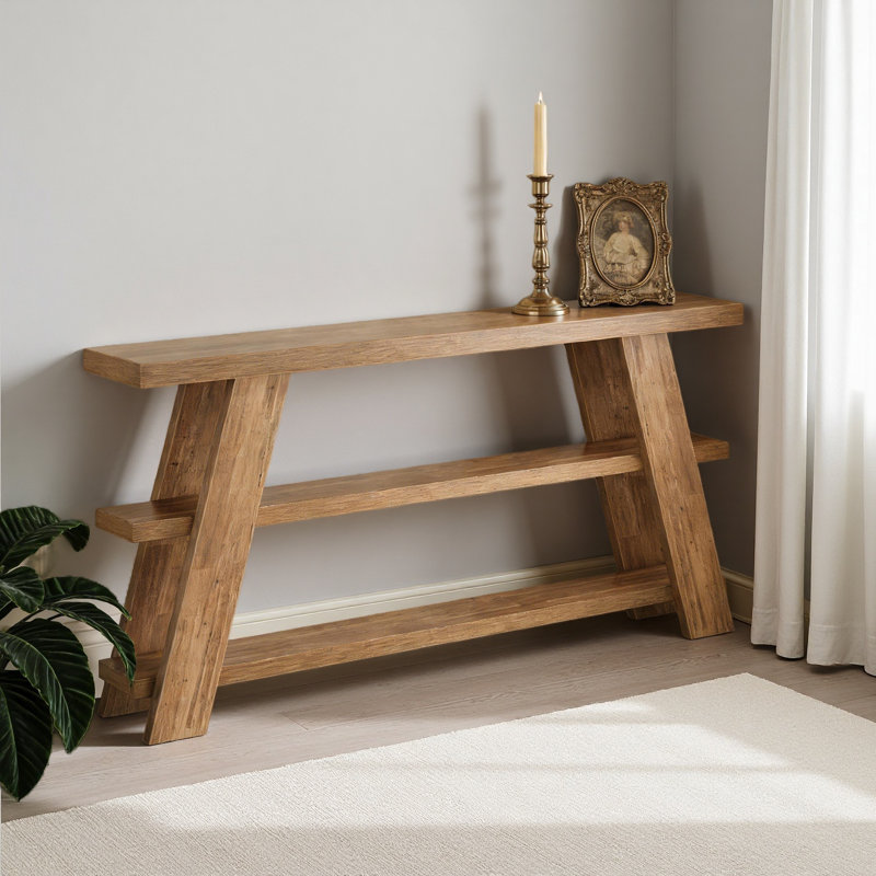 Storage Side Table,3-Tier Console Table,Sofa Table