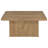 Exeter Mango Square 2-Piece Coffee Table Set