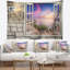 Paysage avec fenêtre sur une magnifique tapisserie-28508323