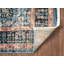 Tapis oriental en polypropylène bleu / noir / brun-746282525