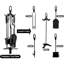 Iron Fireplace Tool Set