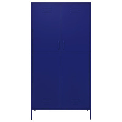 Branwell 2 Door Steel Wardrobe