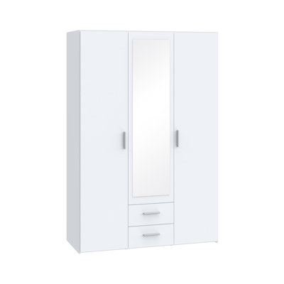 Remonia 3 Door Manufactured Wood Wardrobe