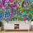 Vibrant Graffi Street Paint Peel & Stick Border-93867472
