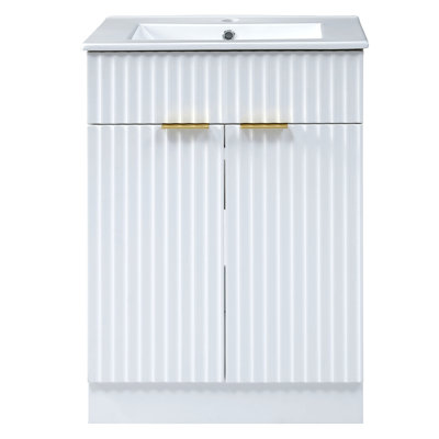 Meuble-lavabo moderne pour petite armoire de salle de bain