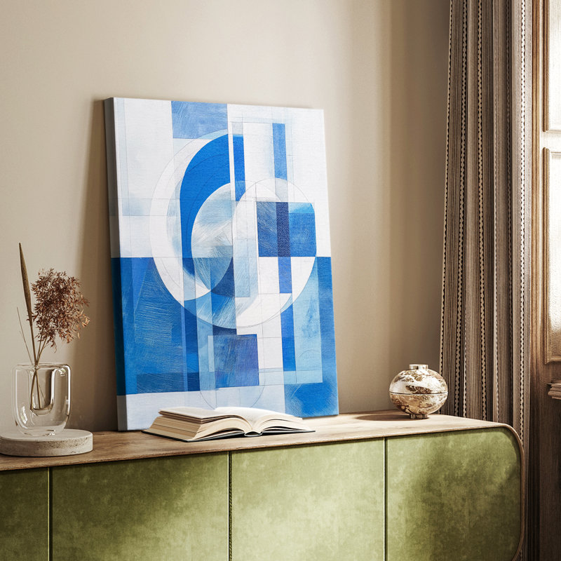 ABSTRACT Series XCV -Custom Wrapped Gallery Cavas, 36" H x 24" W