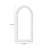 Half-Circle Manufactured Wood Full Length Mirrors-129507916