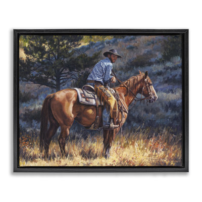 «Early Start Cowboy», art mural encadré par David Graham