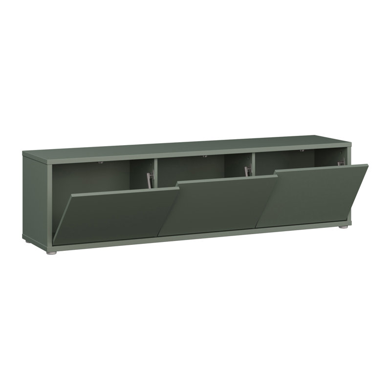 Unfinished TV Stand for TVs up to 58", Green