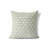 Dot Lyfe Light Green Throw Pillow-107807733