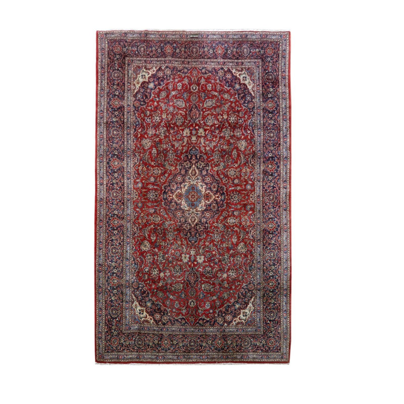 Tapis rectangulaire en laine 10 pi x 17 pi 1 po