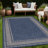 Waikiki Navy Indoor/Outdoor Rug-161589908