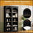 Free Standing 5 Tier Bookshelves, Bookcases Set of 2, Farmhouse Two-Tone Storage Cabinet with Adjustable Shelves, Modern 72H Kitchen Pantry Cabinet for Living Room, Home Office-1297484738