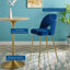 Tabouret de comptoir en velours gris anthracite Rouse Performance-1686687537-1686944930-1686944932