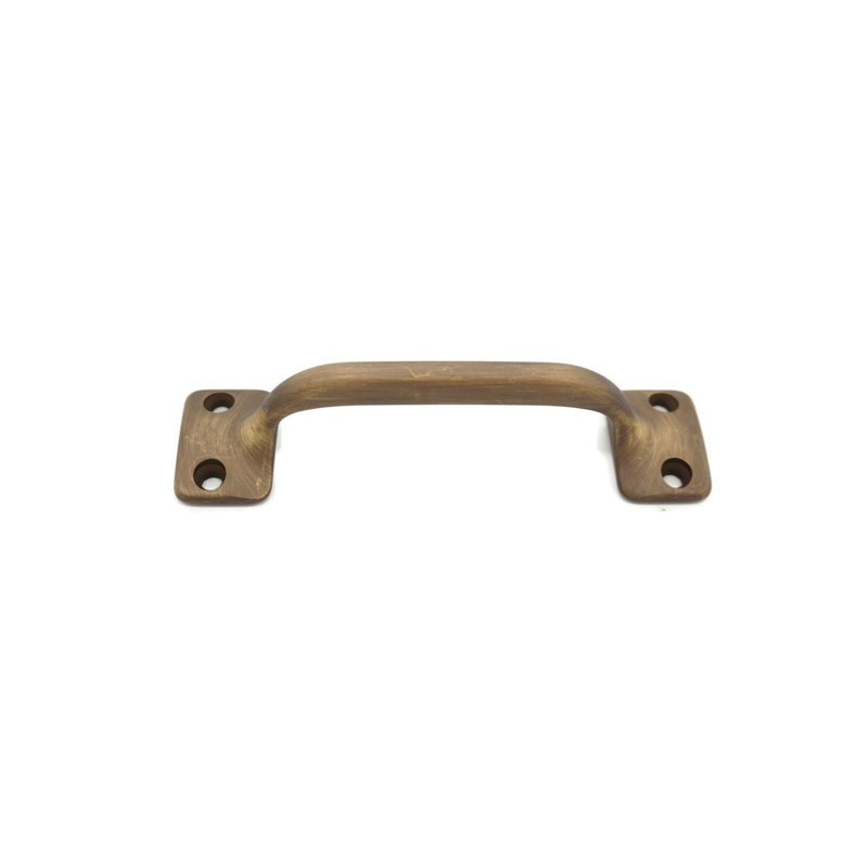 Antique Brass Window Bar Sash Lift, 5"