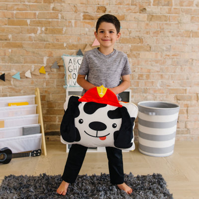 Wildkin Kids Velour Nap Mat – Soft, Cozy, Convenient for Daycare & Preschool – Dalmatian