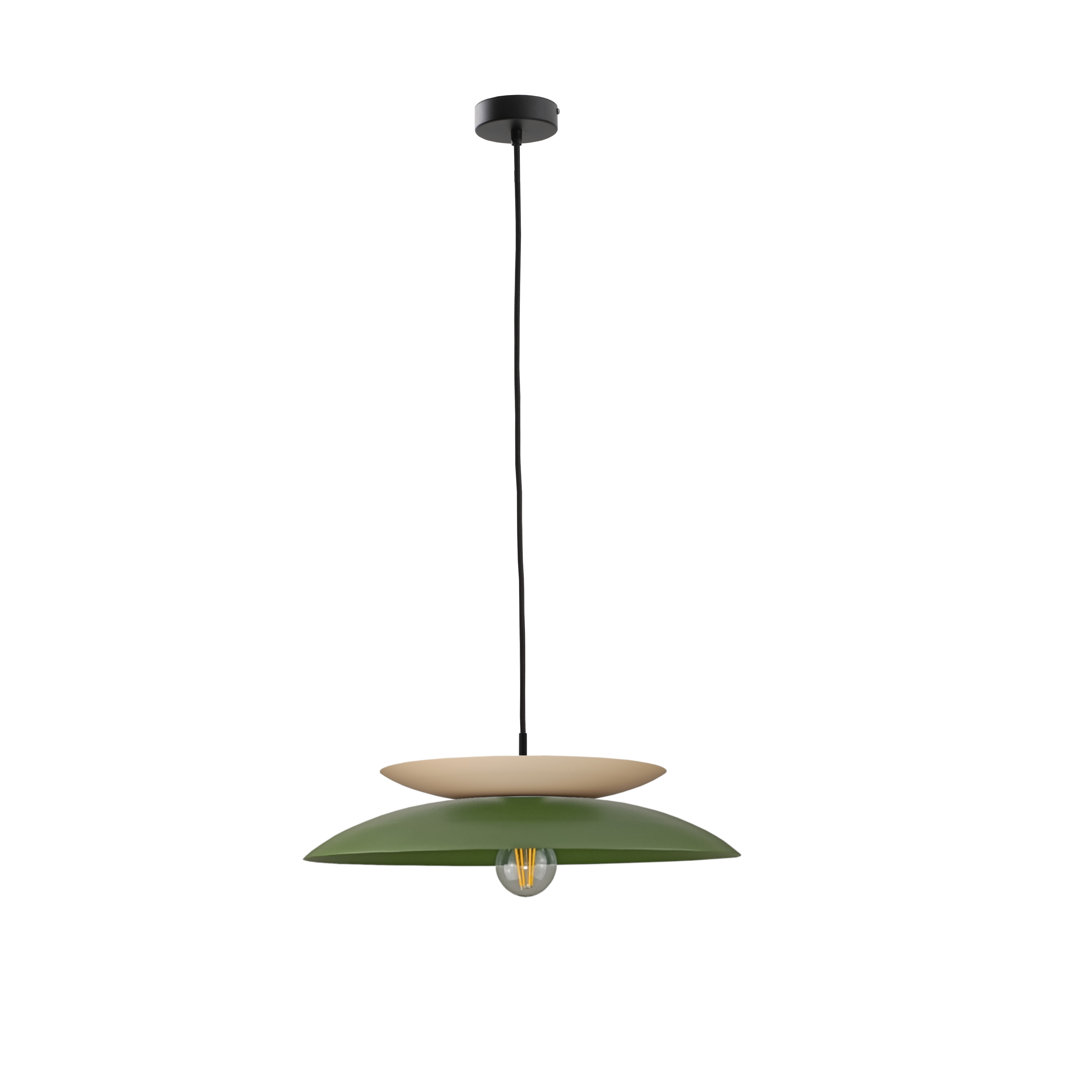1 - Light Matte Black Dome Pendant