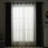 Embroidery Sheer & Solid Blackout Curtain Panel Pair Set, 4 Piece Treatment For Living Room & Bedroom-119629191-119629193