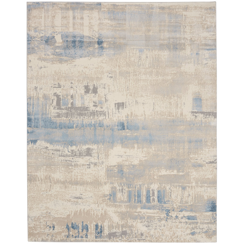Abstract Area Rug, Rectangle 8' x 10'