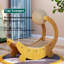 Grattoir pour chat en forme de lune