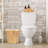 Wicker Open Waste Basket - 3.2 Gallons