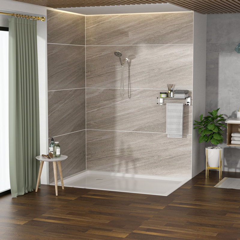 7 Adjustable Hand Shower In Brushed Nickel - 4.7-Inch Head, 59-Inch Hose, Holder For Enhanced Experience Handheld Featuring 7 Functions 4.7" 59" Stainless Steel Enjoyable Bathing Delight