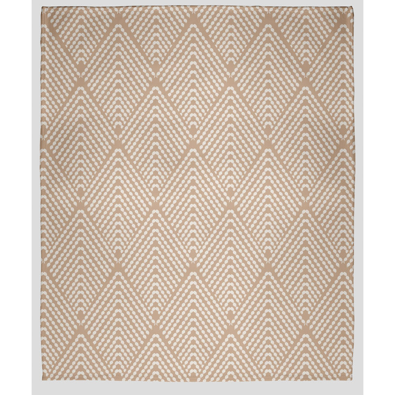 Couverture polaire Lifeflor Diamond, L 50 po x L 60 po, Basswood brun