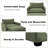 Redenius 6-Piece 148'' Upholstered U-Shape Sectional-522010147
