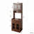 Farmhouse Storage Cabinet with Microwave Stand